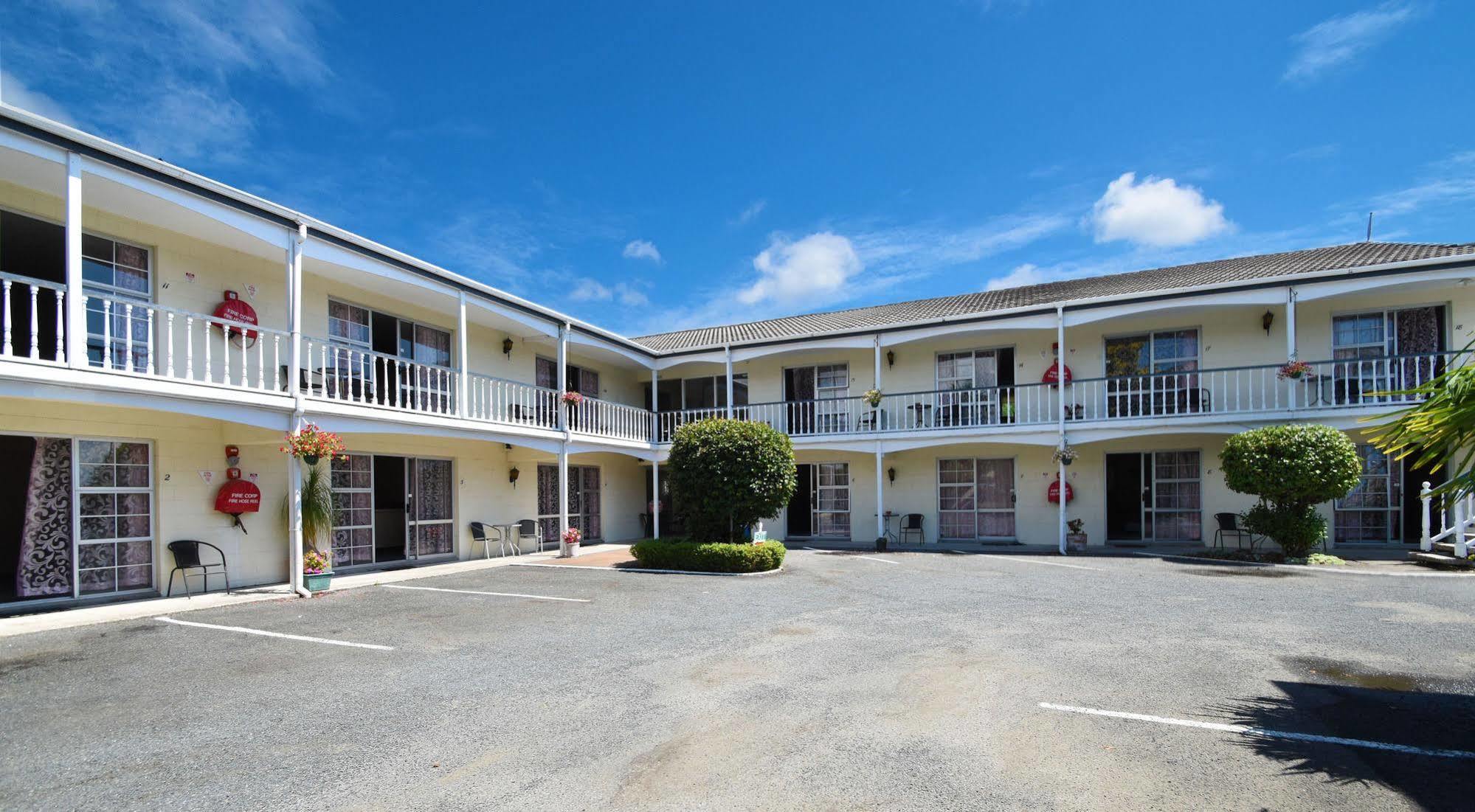 Union Victoria Motel Rotorua Bagian luar foto